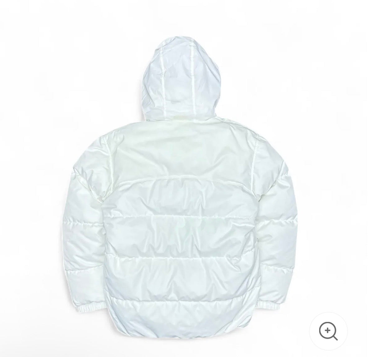 Vintage Puffer Daunenjacke Wei