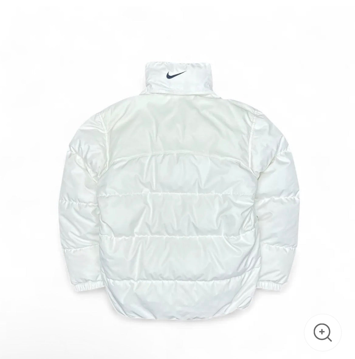 Vintage Puffer Daunenjacke Wei