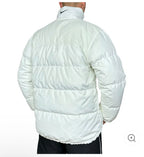 Vintage Puffer Daunenjacke Wei