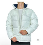 Vintage Puffer Daunenjacke Wei