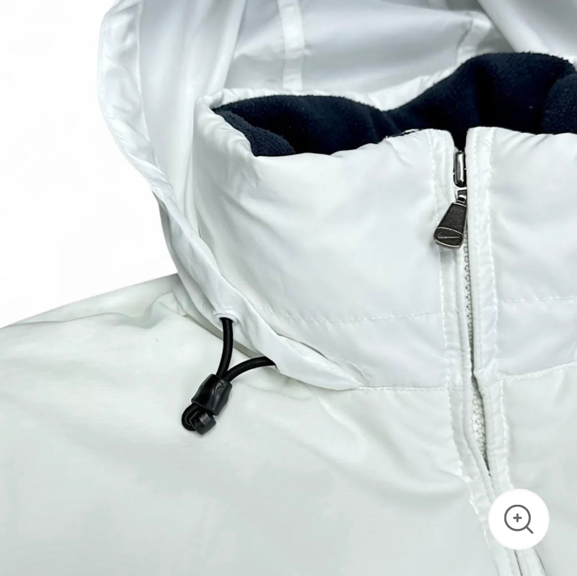 Vintage Puffer Daunenjacke Wei