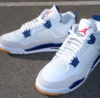 Jordan 4 Retro SB "Navy Blue" Men's Mid Top Basketball Shoes Size 7-12